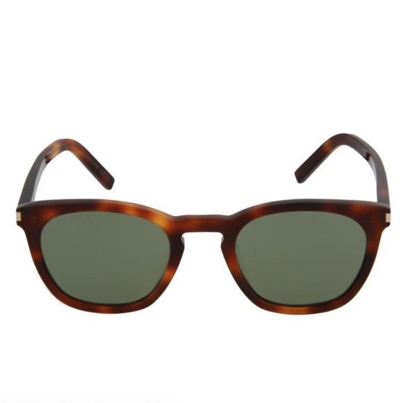 Saint Laurent Unisex Dark Havana Sunglasses!